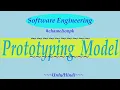 Lecture Prototyping Model - Software Engineering Process Model