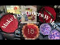 Make Etsy Orders W Me Big Count Bouquets