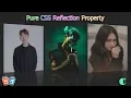 Pure CSS Reflection Property-webkit-box-reflect HTML CSS Tutorial CodeIsMine