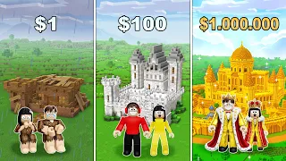 Yuta Mio Buat Istana Kerajaan Dari Miskin Sampai Jadi Kaya | ROBLOX