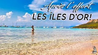 SPI DE NUIT : On arrive aux iles d’or! Traversée PARTIE B #voilier coraille en voyage