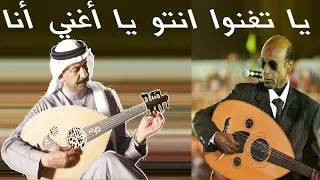 الفنان عبادي الجوهر يمازح جمهوره علي طريقة الموسيقار محمد الامين 