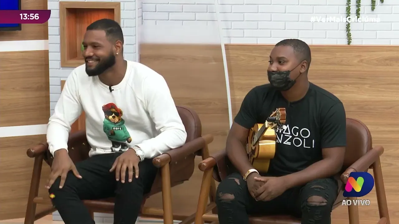 De fuzileiro naval a cantor: Ver Mais recebe o pagodeiro Thiago Manzoli