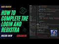 This Java Project Tutorial Demonstrates How to Complete the Login and Registra