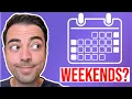 Should You Work Weekends Pros and Cons of Working on the Weekend Ryan Reflects