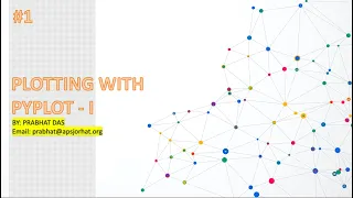Informatics Practices Introduction to Matplotlib PyPlot