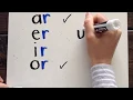 Learn to Read Reading Words with R Controlled Vowels The Bossy R Rule