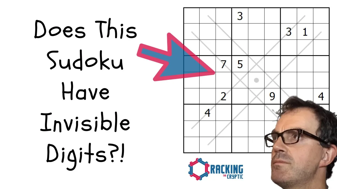 Does This Sudoku Have Invisible Digits?!