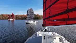 S2E131 Junk Rig Sails // Flat vs Cambered vs Split Rig