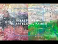 New Technique Share Gelli Printing with Arteza Oils