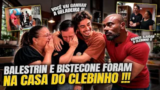 BISTECONE E BALESTRIN FORAM NA CASA DO CLEBINHO - A REALIDADE É TRISTE E VAMOS AJUDAR  !!!