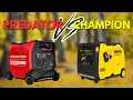Champion vs Predator Generator - Which One is BEST for RVers