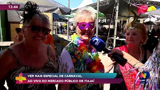 Tarde da Melhor Idade anima Mercado Público no Carnaval