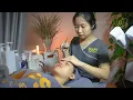 The BEST ASMR Facial Massage For Deep Sleep Hydro Face Massage High-tech skincare Naps Spa