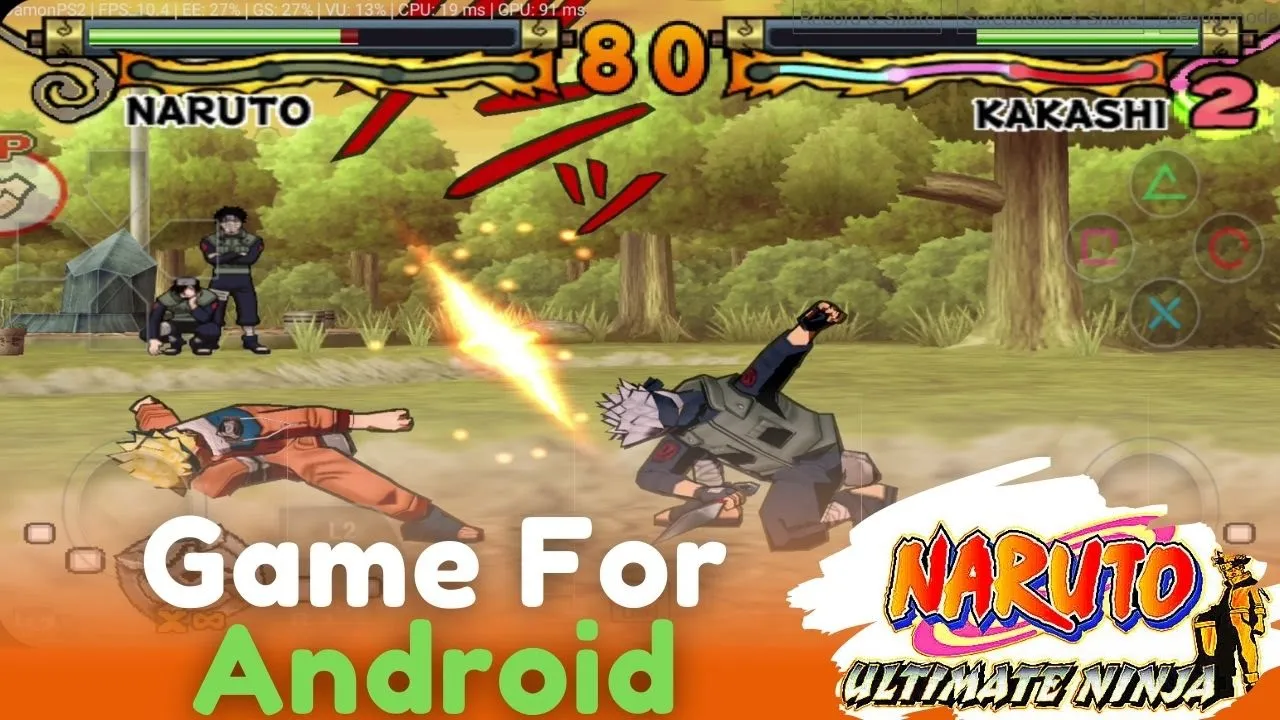Play Naruto Ultimate Ninja PS2 Emulator  Damon PS2 PRO - Naruto Ultimate Ninja Android Gameplay 2021