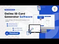 Online ID Card Generator Software with Full Source Code School Employee ID System