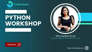 Python Development Webinar Day 1