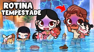 ROTINA ALAGAMENTO NO HOTEL ⛈️ | AVATAR WORLD ROTINAS E HISTÓRIAS