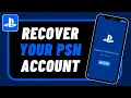 How to Recover Your PSN Account Password