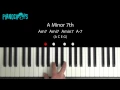 A minor 7 on the Piano - Am7