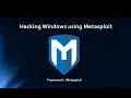 Hacking Windows Using Metasploit