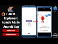 How to Implement Admob Ads in Android Studio Banner and interstitial ads Google Admob Ads 2023