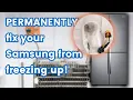 Permanently stop your Samsung French door refrigerator from freezing and icing up - Super Cheap Fix