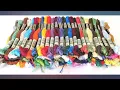 DMC Embroidery Floss Assortment 100 Colors Genuine Made in France review