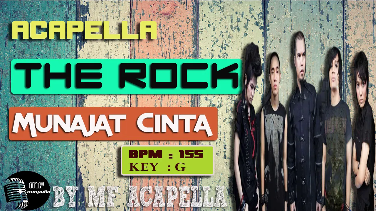 The Rock - Munajat Cinta (Acapella - Vocal Only)