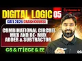 Digital Logic 05 Combinational Circuit MUX And De - MUX Adder Subtractor CS IT EE ECE