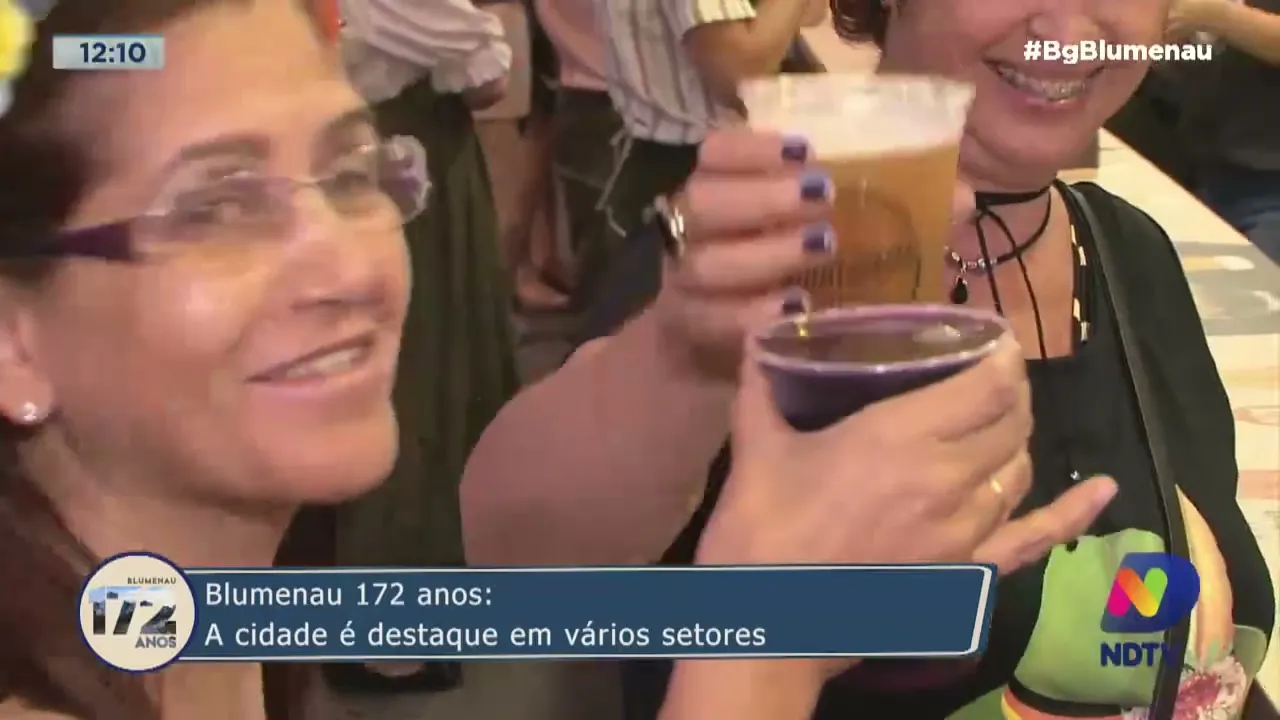 Blumenau 172 anos: a cidade é destaque em vários setores