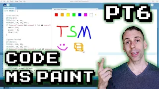 How to Code a basic M S Paint app Programming in Processing for Beginners - Part 6