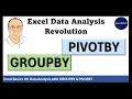 MS 365 Excel Basics 09 PIVOTBY GROUPBY Functions Beat PivotTable 10 Mind-Blowing Examples