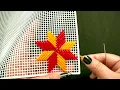 PLASTIC CANVAS DESIGN TUTORIAL FOR BEGINNERS SUPER EASY AND BEAUTIFUL Dimple Amazing Craft