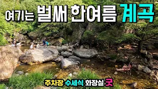양평 사나사계곡 수도권 지금 한여름 시원한 물놀이 중, 장마 오기 전에 얼른 가세요, 차박여행, 수세식화장실OK, 무료주차, 가족단위 피크닉 명소, 울창한 계곡 탐방길 산책 썸네일