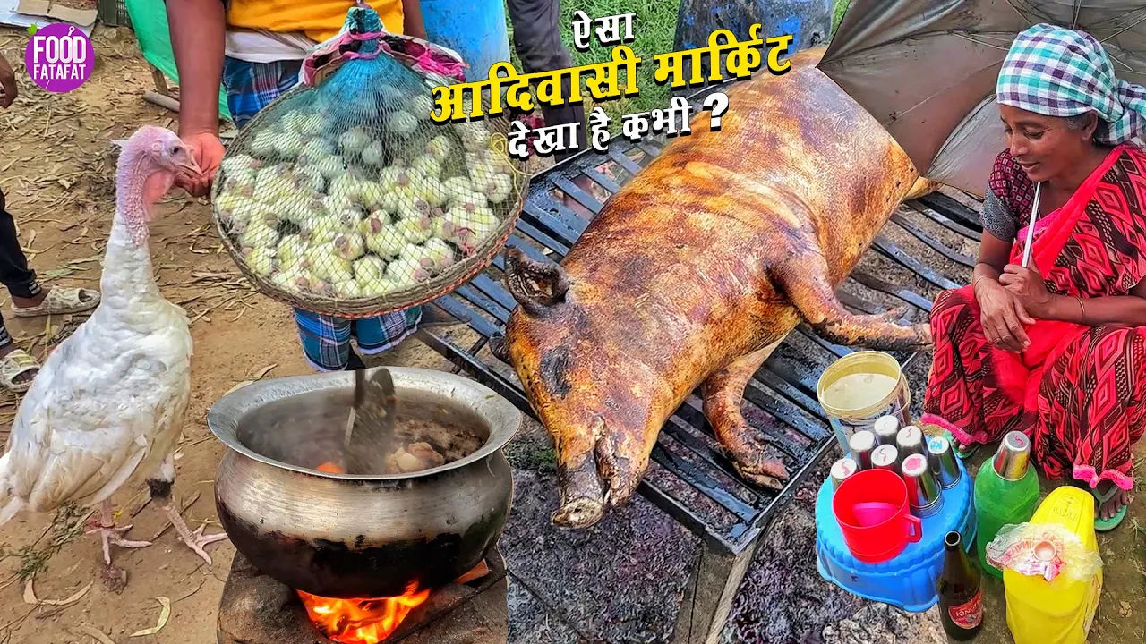           Ranchi Weekly Market   Street Food Ranchi India