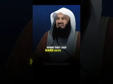Thank Allah on all conditions - Mufti Menk