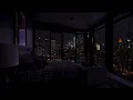 The Sound of Rain for Sleep - Sleeping in a Million Dollar Apartment in NY -  Rain Sleep ASMR