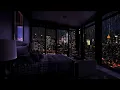 Download Lagu The Sound of Rain for Sleep - Sleeping in a Million Dollar Apartment in NY -  Rain Sleep ASMR