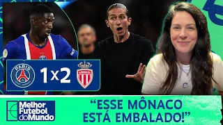 MÔNACO DE FILIPE LUÍS VENCE O PSG FORA DE CASA! CLARA ALBUQUERQUE ANALISA A PARTIDA!