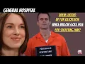 General Hospital Drew Locked Up for Extortion Willow Goes Free for Shooting Him CDL