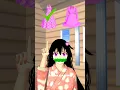 Nezuko choosing her Dress ๐ โข Sakura School Simulator #viral #shorts