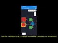 D Flip flop working using Smart Logic Simulator App