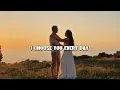 I Choose You Everyday - Romantic Love Song | Lyric Video