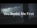 Download Lagu Tate McRae - you broke me first(Cover by Conor Maynard)(Slowed)