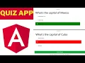 Build a Quiz app with