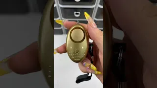 I hate yellow😾😾#asmr #usa #shorts #keychain #selfdefense #safety #gift #packing #diy