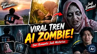 Trend AI Zombie Sedang Viral! Begini Cara Membuatnya Menggunakan Flow Google 
