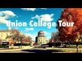 Union College Tour By Driving Around Campus in Late Autumn