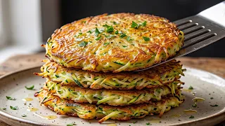 Zucchini with cheese tastes better than meat! I make this zucchini five times a week!